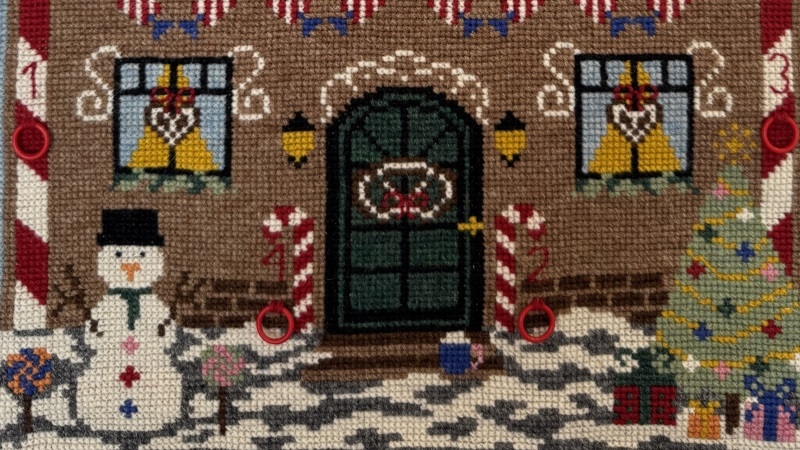 Skønne julebroderier fra Pomp Stitch
